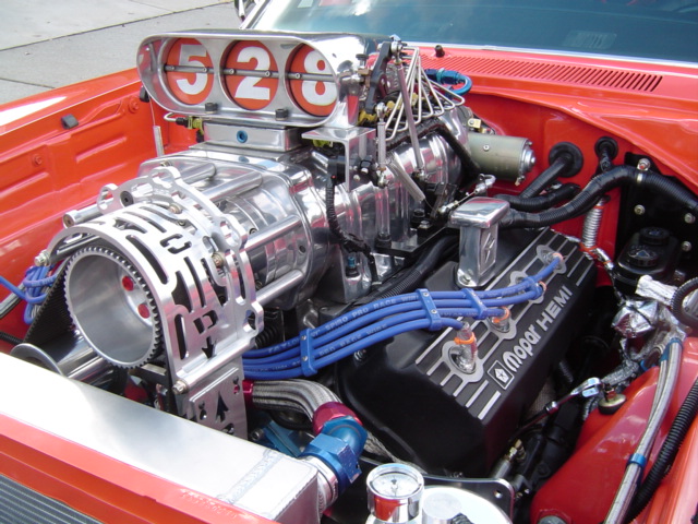 1968 Blown Fuel Injected 528 Hemi Dodge Charger